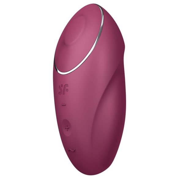 Satisfyer Tap & Climax 1 - 2in1 vibrator en clitorisstimulator (rood)