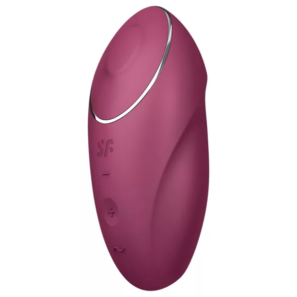 Satisfyer Tap & Climax 1 - vibrator en clitorisstimulator - 2in1 - rood