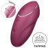 Satisfyer Tap & Climax 1 - 2in1 vibrator en clitorisstimulator (rood)