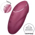 Satisfyer Tap & Climax 1 - vibrator en clitorisstimulator - 2in1 - rood