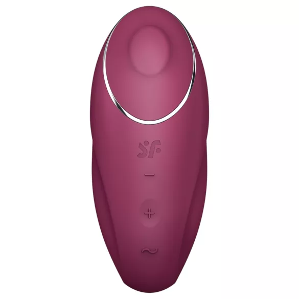 Satisfyer Tap & Climax 1 - vibrator en clitorisstimulator - 2in1 - rood