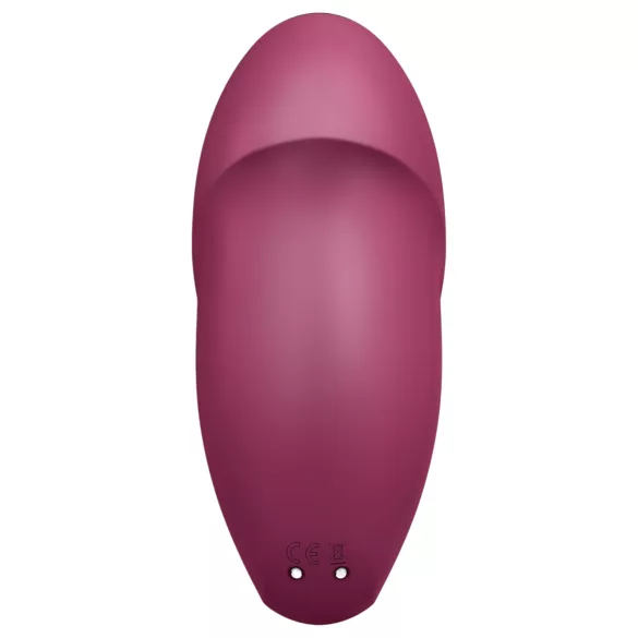 Satisfyer Tap & Climax 1 - vibrator en clitorisstimulator - 2in1 - rood