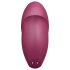 Satisfyer Tap & Climax 1 - 2in1 vibrator en clitorisstimulator (rood)