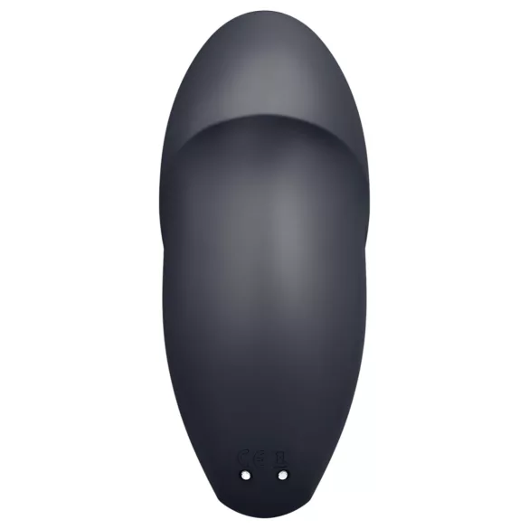 Satisfyer - 2-in-1 clitoris vibrator - Tap & Climax 1 - zwart