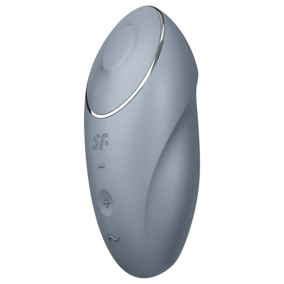 Satisfyer Tap & Climax 1 - 2-in-1 clitoris vibrator (grijs)