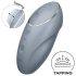 Satisfyer Tap & Climax 1 - 2-in-1 clitoris vibrator (grijs)