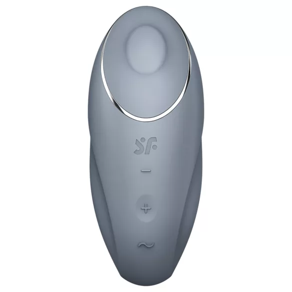 Satisfyer - 2-in-1 clitoris vibrator - grijs