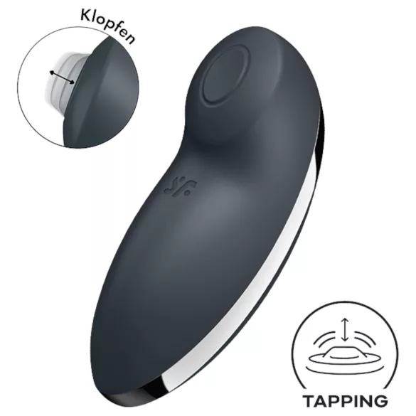 Satisfyer - 2-in-1 clitoris vibrator - oplaadbaar - grijs