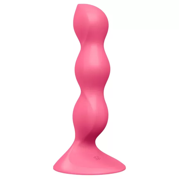 Satisfyer Triple Ball-R - anaal vibrator met kralen - siliconen - roze