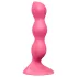 Satisfyer Triple Ball-R - anaal vibrator met kralen - siliconen - roze