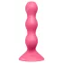 Satisfyer Triple Ball-R - anaal vibrator met kralen - siliconen - roze