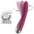 Satisfyer Spinning Vibe 1 - draaibare G-spot vibrator (rood)