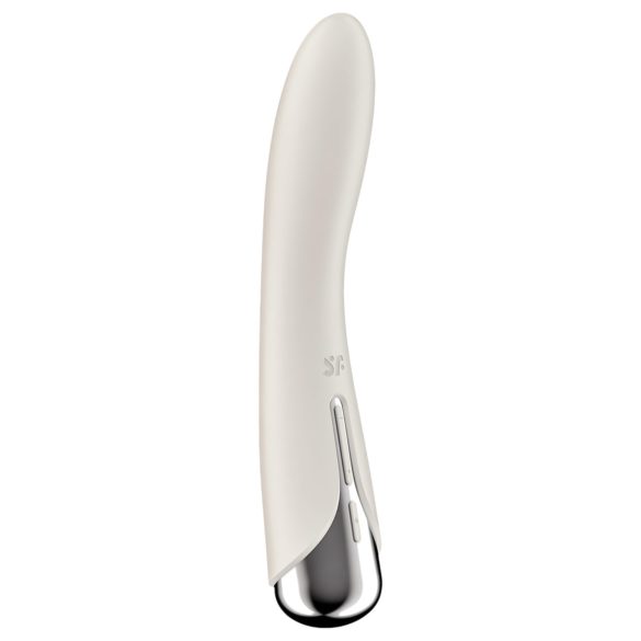 Satisfyer Spinning Vibe 1 - Draaibare G-spot Vibrator (beige)
