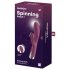 Satisfyer Spinning Rabbit 1 - roterende clitorisstimulator met Vibrator (rood)