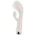 Satisfyer - rabbit vibrator met roterende clitorisstimulator - beige