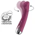 Satisfyer - G-spot vibrator met roterende kop - rood