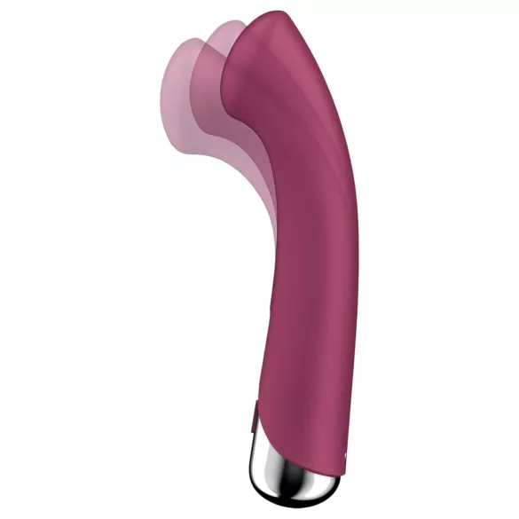 Satisfyer - G-spot vibrator met roterende kop - rood