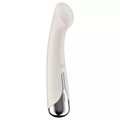   Satisfyer - G-spot vibrator met roterende kop - siliconen - beige