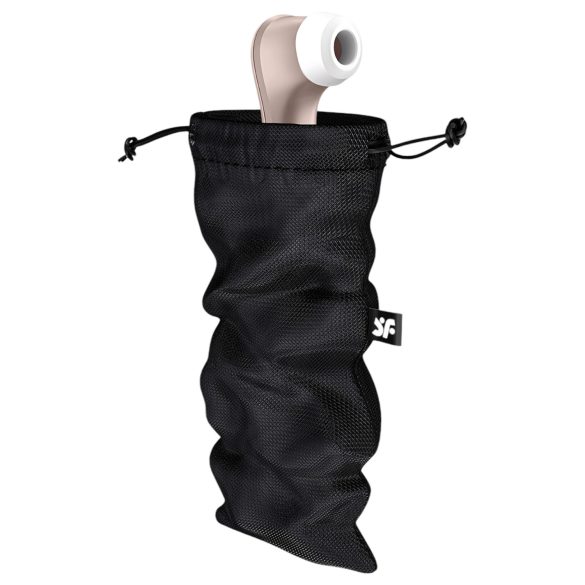 Satisfyer Treasure Bag L - opbergtas - medium (zwart)