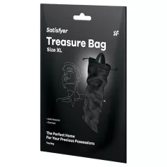   Satisfyer Treasure Bag XL - discrete opbergtas - groot (zwart)