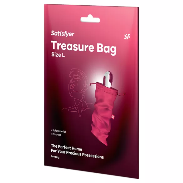 Satisfyer - opbergtas - discreet - groot - roze
