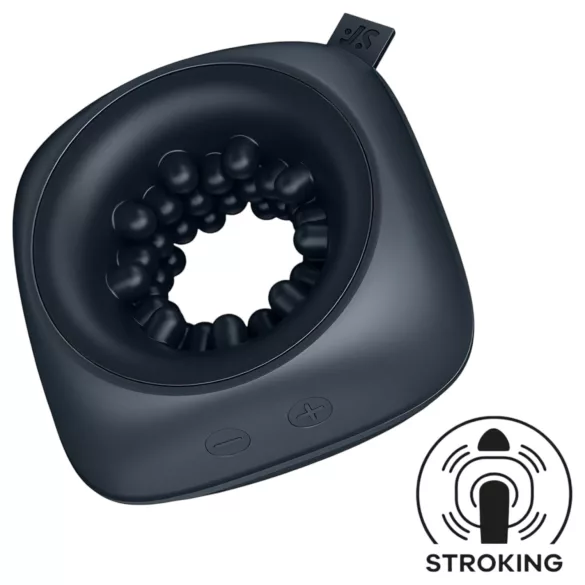 Satisfyer - Vibrerende penisring masturbator - Oplaadbaar - Zwart
