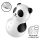 Satisfyer Pocket Panda - luchtdruk clitorisstimulator (zwart)