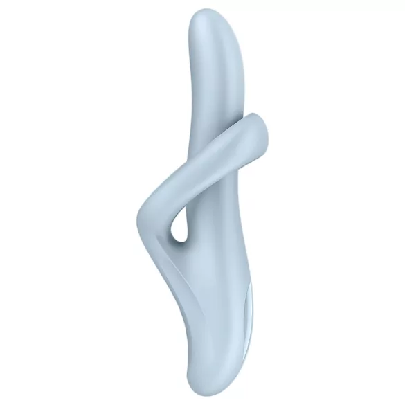 Satisfyer Heat Flex 4 - verwarmende vibrator met clitorisstimulator (blauw)