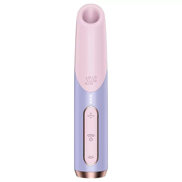 Satisfyer Bold Kiss - luchtdruk vibrator lipstick vorm - roze