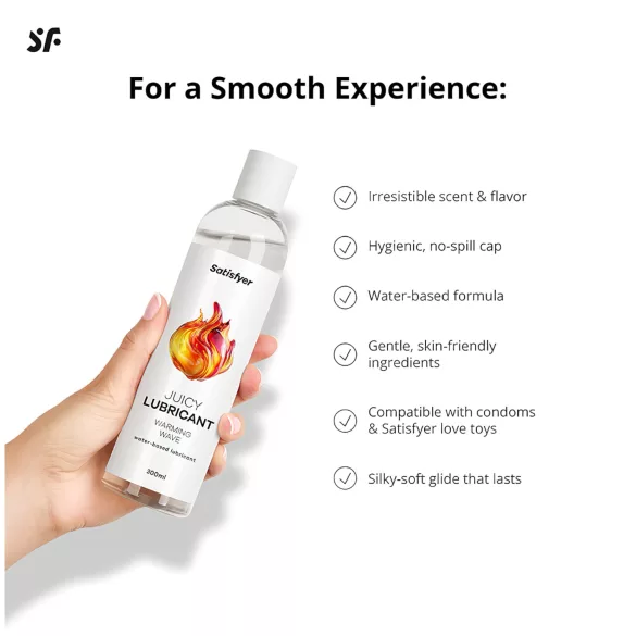 Satisfyer - glijmiddel met verwarmend effect - 300ml