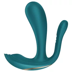   Satisfyer Top Secret+ - 3‑armige, draagbare vibrator (groen)