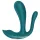 Satisfyer Top Secret+ - 3‑armige, draagbare vibrator (groen)