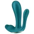 Satisfyer Top Secret+ - 3‑armige, draagbare vibrator (groen)