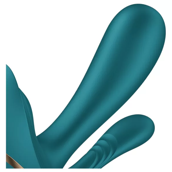 Satisfyer Top Secret+ - 3‑armige, draagbare vibrator (groen)