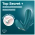 Satisfyer Top Secret+ - 3‑armige, draagbare vibrator (groen)