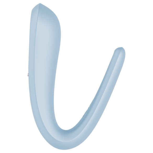 Satisfyer Double Classic - partner vibrator (blauw)