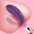 Mrow - oplaadbare, waterdichte trio-motorige duo-vibrator (paars)