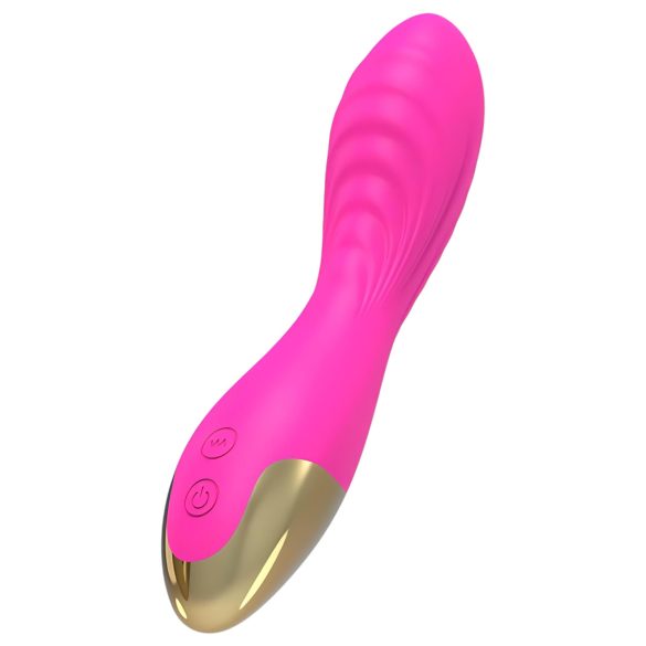 Mrow - oplaadbare, waterdichte G-punt vibrator (roze)