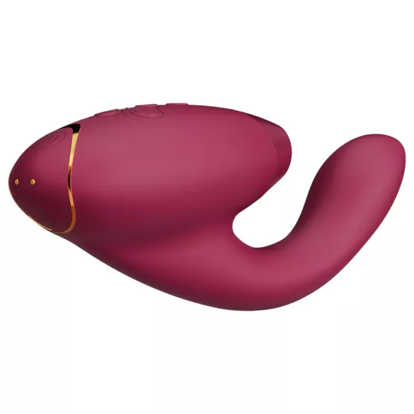 Womanizer Duo 2 - vibrator voor clitoris en G-spot - rood