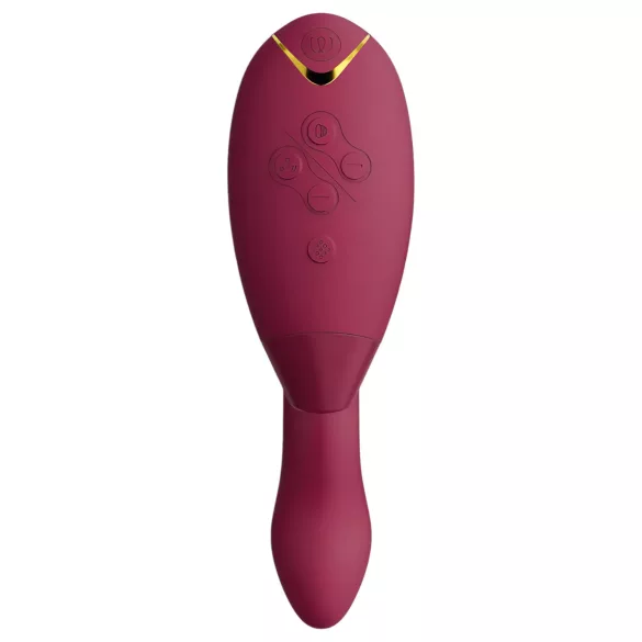 Womanizer Duo 2 - vibrator voor clitoris en G-spot - rood