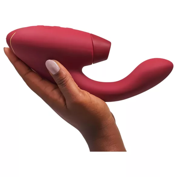 Womanizer Duo 2 - vibrator voor clitoris en G-spot - rood