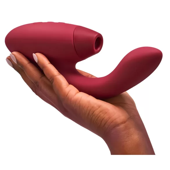 Womanizer Duo 2 - vibrator voor clitoris en G-spot - rood