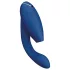 Womanizer Duo 2 - vibrator voor clitoris en G-spot - blauw