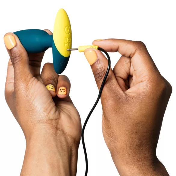 ROMP Bass - anaal vibrator - groen