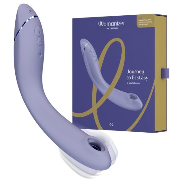 Womanizer OG - oplaadbare luchtdruk 2-in-1 G-spot vibrator (paars)