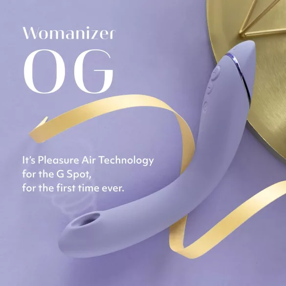 Womanizer OG - luchtdruk G-spot vibrator - oplaadbaar - paars