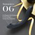 Womanizer OG - oplaadbare, luchtpulserende 2-in-1 vibrator (zwart)