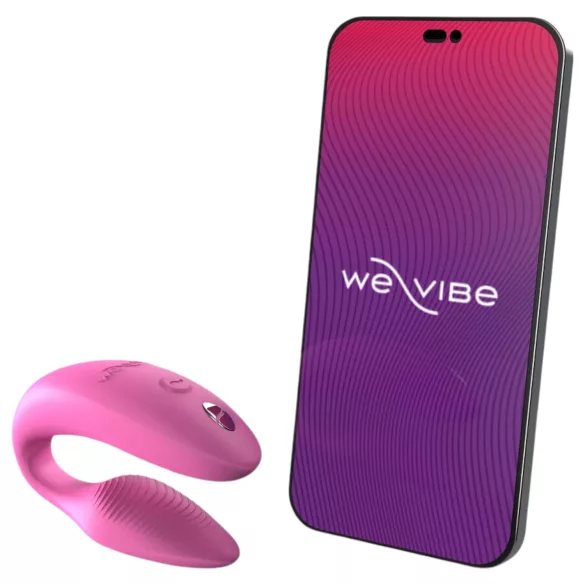 We-Vibe Sync - App- en afstandsbedienbare koppelkoppelvibrator (roze)