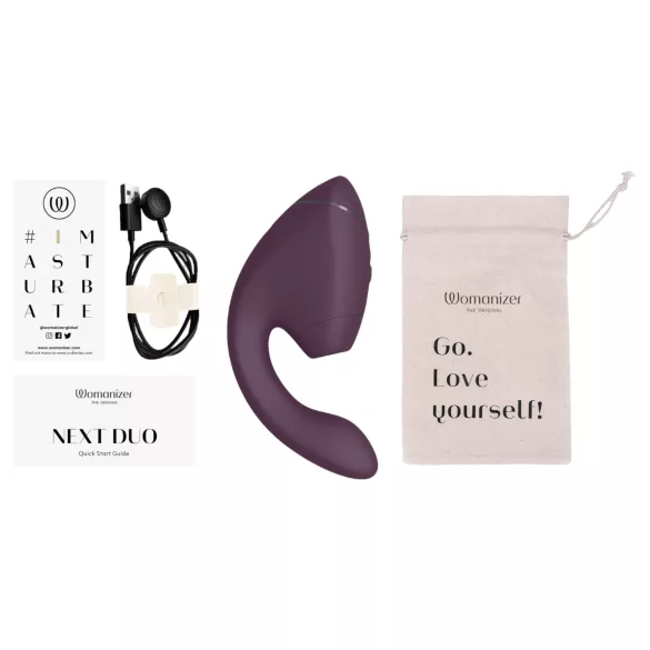 Womanizer Next Duo - G-spot vibrator en clitorisstimulator - paars
