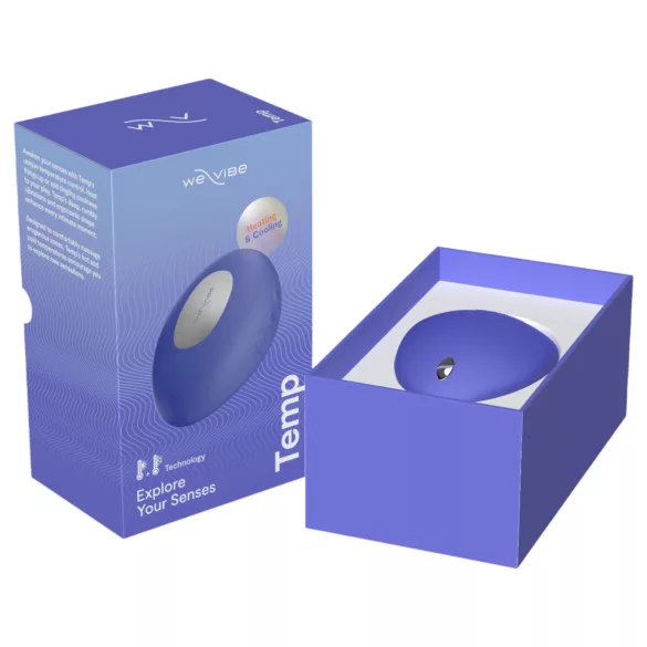 We-Vibe Temp - verkoelende en verwarmende clitorisvibrator (blauw)